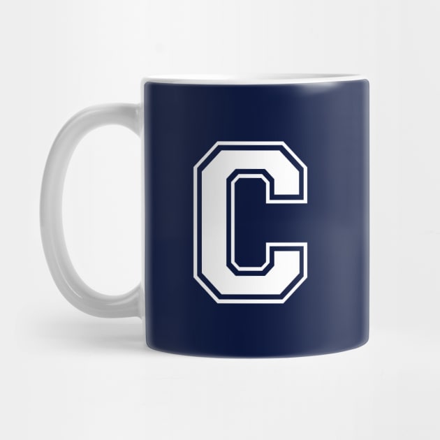 Initial Letter C - Varsity Style Design by Hotshots